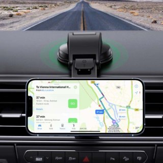 Uniwersalny uchwyt samochodowy UGREEN magnetyczny na deskę Czarny