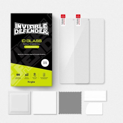 2x Szkło hartowane Ringke ID Glass Full Cover do Samsung Galaxy S21 FE