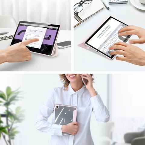 Etui DuxDucis Toby do Samsung Galaxy Tab A8 10.5 X200 / X205 Pink