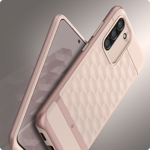 Etui na telefon Spigen Caseology Parallax do Samsung Galaxy S21 FE Indi Pink