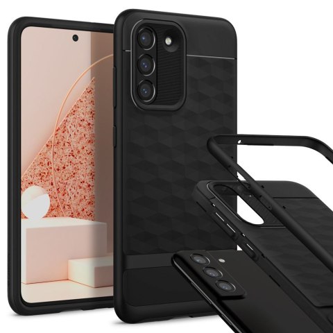 Etui na telefon Spigen Caseology Parallax do Samsung Galaxy S21 FE Matte Black