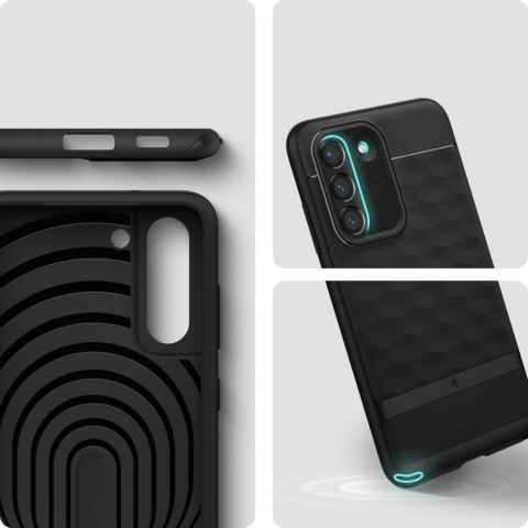 Etui na telefon Spigen Caseology Parallax do Samsung Galaxy S21 FE Matte Black