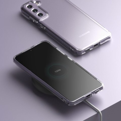 Etui na telefon do Samsung Galaxy S21 FE ochronne Ringke Fusion Matte Clear