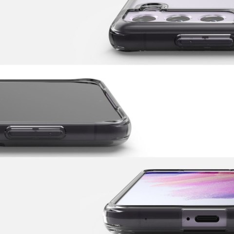 Etui na telefon obudowa Ringke Fusion do Samsung Galaxy S21 FE Smoke Black