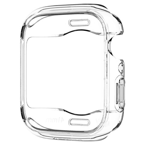 Etui nakładka case Spigen Ultra Hybrid do Apple Watch 7 41mm Crystal Clear