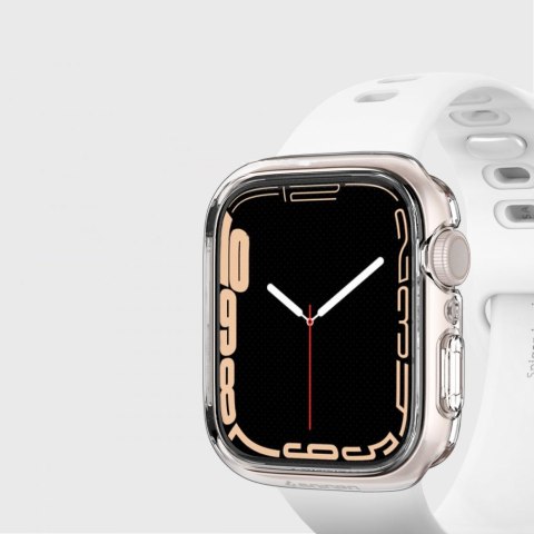 Etui nakładka case Spigen Ultra Hybrid do Apple Watch 7 41mm Crystal Clear
