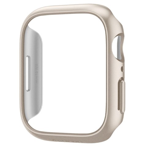 Etui ramka do smartwatcha Spigen Thin Fit do Apple Watch 7 41mm Starlight