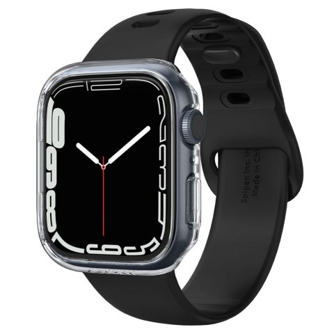 Etui ramka do smartwatcha Spigen Thin Fit do Apple Watch 7 45mm Crystal Clear