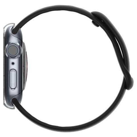 Etui ramka do smartwatcha Spigen Thin Fit do Apple Watch 7 45mm Crystal Clear