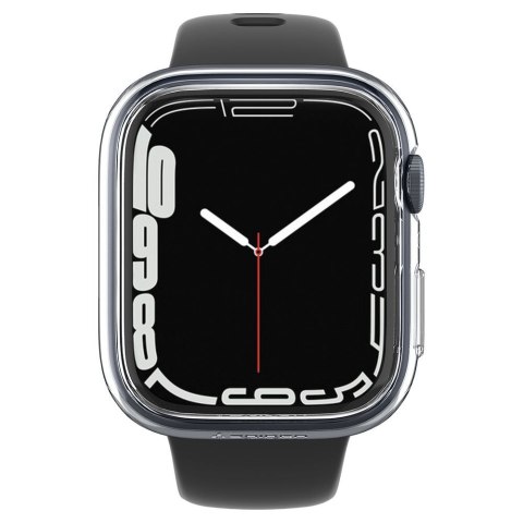 Etui ramka do smartwatcha Spigen Thin Fit do Apple Watch 7 45mm Crystal Clear