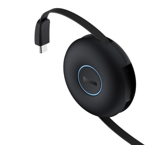 Kabel USB magnetyczny Baseus Zinc 3w1 USB-C / Lightning / Micro 20W, 1m (czarny)