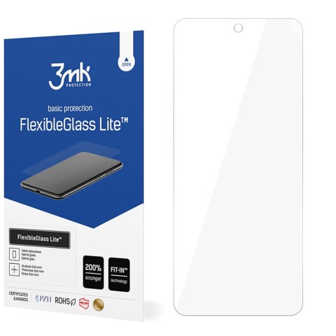 Niepękające szkło hybrydowe 3mk Flexible Glass Lite do Motorola Edge 20 Lite