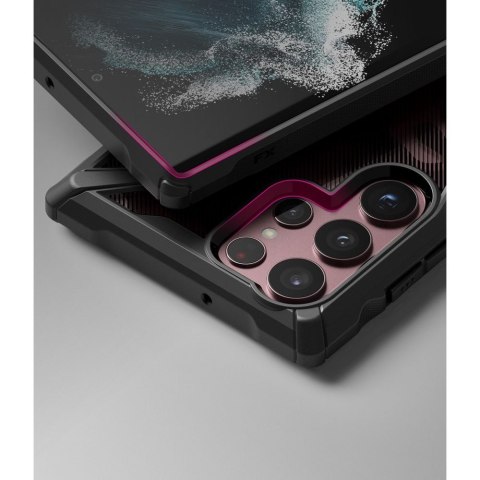 Etui Ringke Fusion X do Samsung Galaxy S22 Ultra Camo Black