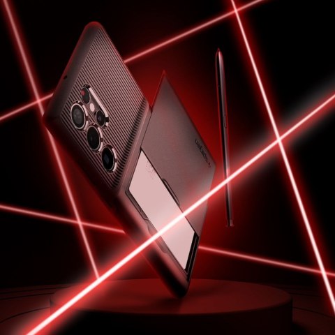 Etui Spigen Slim Armor CS do Samsung Galaxy S22 Ultra Black