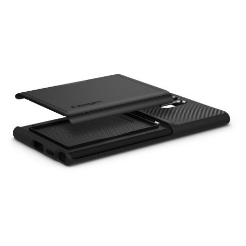 Etui Spigen Slim Armor CS do Samsung Galaxy S22 Ultra Black