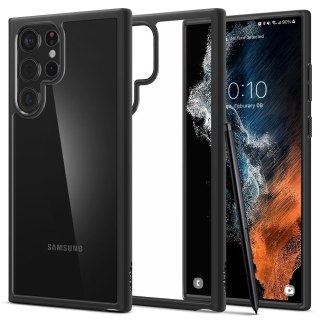 Etui do Samsung Galaxy S22 Ultra Spigen Ultra Hybrid Matte Black