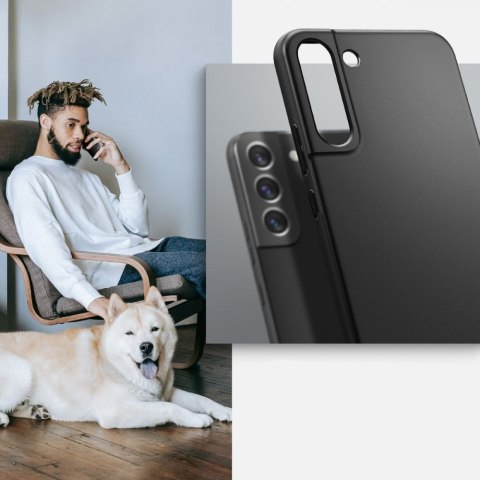 Etui do Samsung Galaxy S22 obudowa case Spigen Thin Fit Black