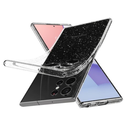 Etui na telefon do Samsung Galaxy S22 Ultra Spigen Liquid Crystal Glitter Crystal