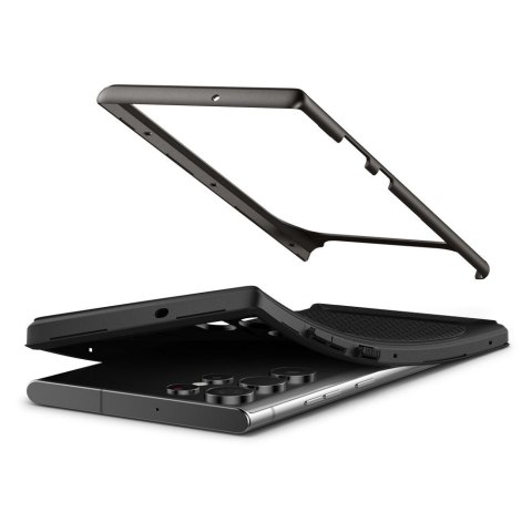 Etui obudowa Spigen Neo Hybrid case do Samsung Galaxy S22 Ultra Gunmetal