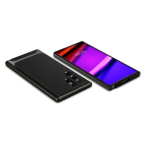 Etui obudowa Spigen Neo Hybrid case do Samsung Galaxy S22 Ultra Gunmetal