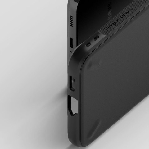 Eleganckie etui ochronne do Samsung Galaxy S22 pancerne Ringke Onyx Black