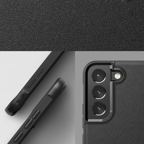 Eleganckie etui ochronne do Samsung Galaxy S22 pancerne Ringke Onyx Black