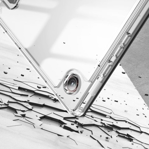 Etui Infiland Rugged Crystal do Samsung Galaxy Tab A8 10.5 X200/X205 Space Grey