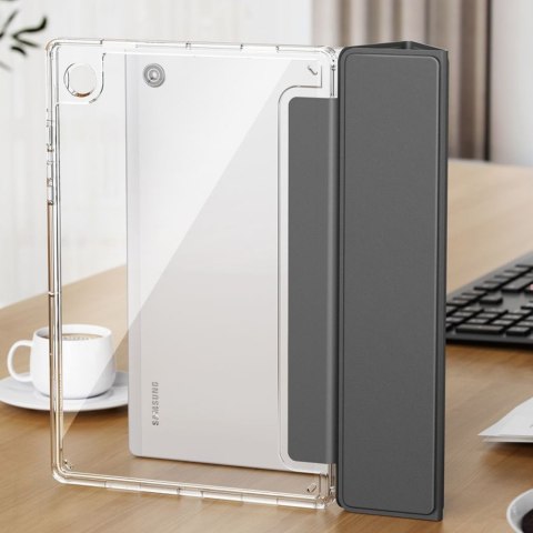 Etui Infiland Rugged Crystal do Samsung Galaxy Tab A8 10.5 X200/X205 Space Grey