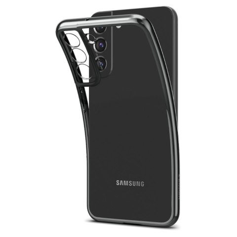 Etui Spigen Optik Crystal do Samsung Galaxy S22+ Plus Chrome Grey