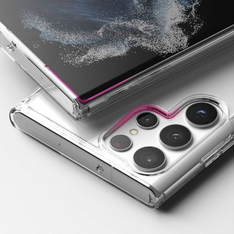 Etui do Samsung Galaxy S22 Ultra obudowa ochronna Ringke Fusion Clear