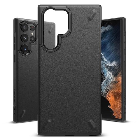 Etui do Samsung Galaxy S22 Ultra ochronne Ringke Onyx Black