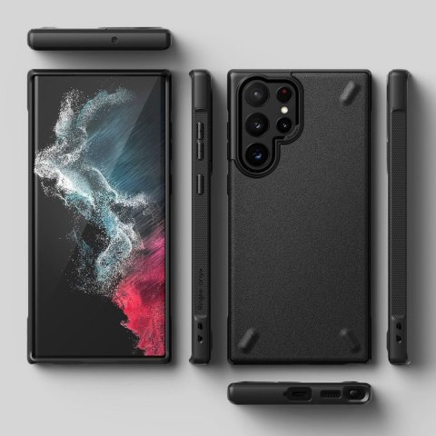 Etui do Samsung Galaxy S22 Ultra ochronne Ringke Onyx Black