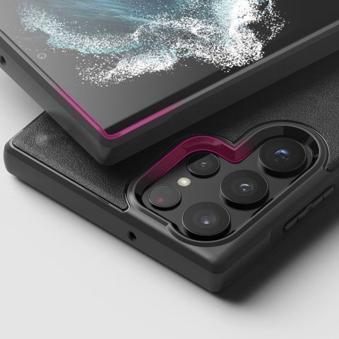 Etui do Samsung Galaxy S22 Ultra ochronne Ringke Onyx Black