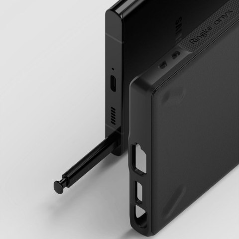 Etui do Samsung Galaxy S22 Ultra ochronne Ringke Onyx Black