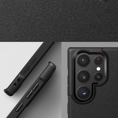 Etui do Samsung Galaxy S22 Ultra ochronne Ringke Onyx Black