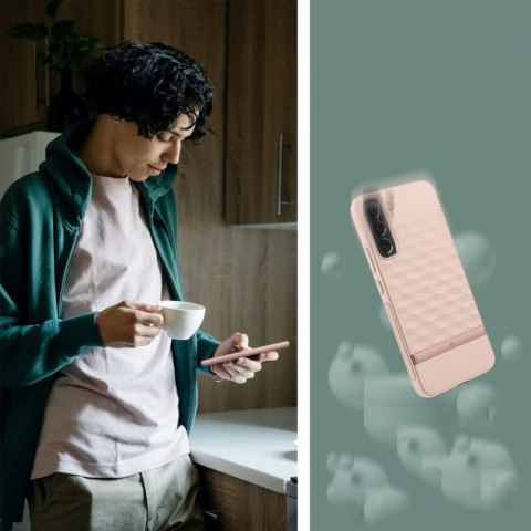 Etui na telefon obudowa Caseology Parallax do Samsung Galaxy S22 Indi Pink