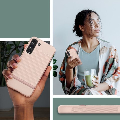 Etui na telefon obudowa Caseology Parallax do Samsung Galaxy S22 Indi Pink