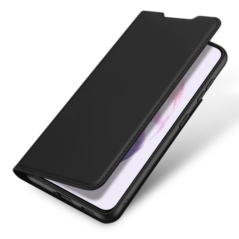 Etui ochronne z klapką Dux Ducis Skin Pro skórzane do Samsung Galaxy S22 Czarne