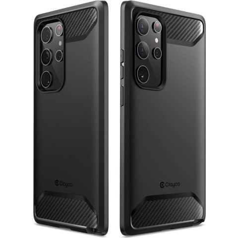 Etui ochronne z szybką Supcase Clayco Xenon do Samsung Galaxy S22 Ultra Black