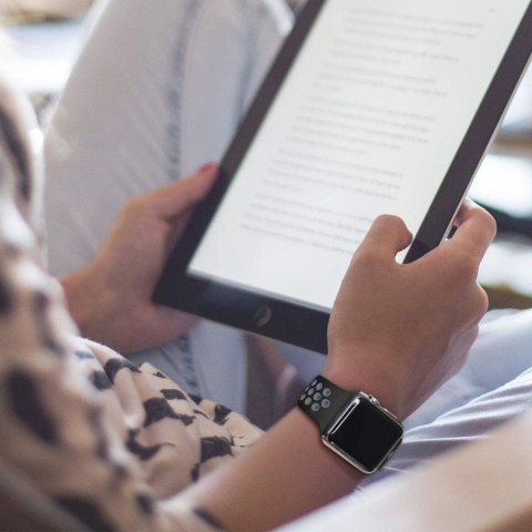 Pasek opaska gumowa SoftBand do Apple Watch 4 / 5 / 6 / 7 / 8 / SE / Ultra (42 / 44 / 45 / 49 mm) Black/Lime