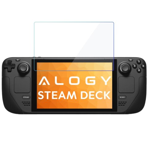 Szkło hartowane 9H Alogy ochrona na ekran do konsoli do Steam Deck