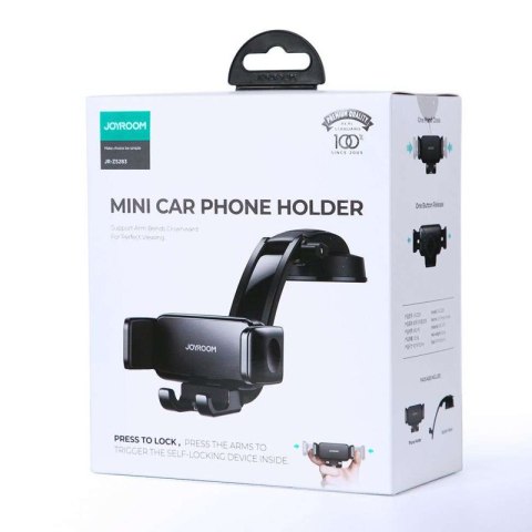 Uchwyt samochodowy JoyRoom na kokpit i szybę Car Mount Black