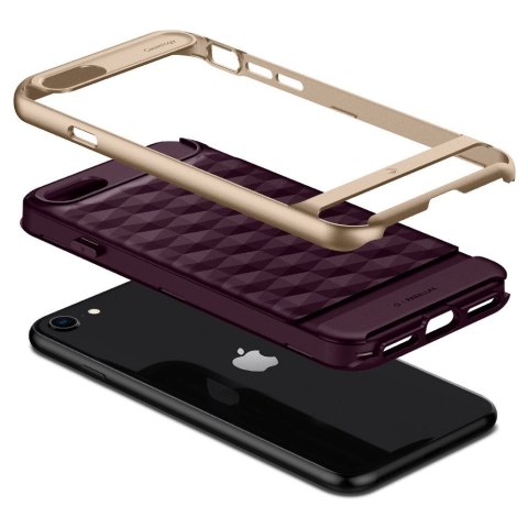 Etui Caseology Parallax do Apple iPhone 7 / 8 / SE 2020 / 2022 Burgundy