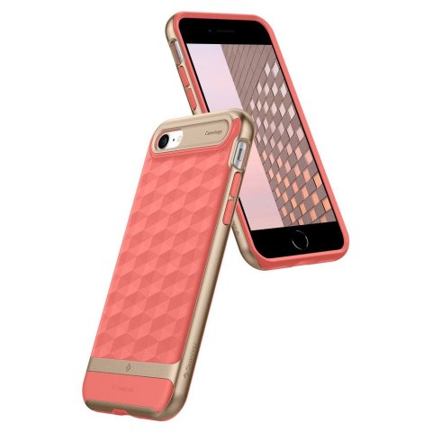 Etui Caseology Parallax do Apple iPhone 7 / 8 / SE 2020 / 2022 Coral Pink