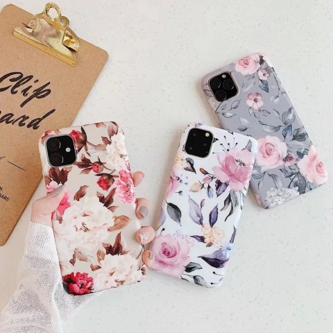 Etui Floral do Samsung Galaxy A53 5G White