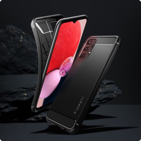 Etui Spigen Rugged Armor do Samsung Galaxy A13 4G / LTE Matte Black
