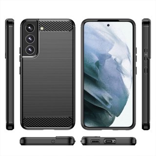 Etui do Samsung Galaxy A02s Rugged Armor obudowa TPU Carbon Black