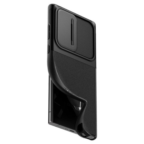 Etui na telefon Spigen Optik Armor do Samsung Galaxy S22 Ultra Black