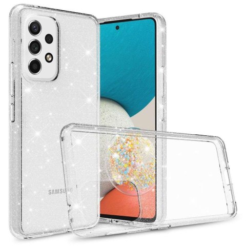 Etui obudowa Glitter do Samsung Galaxy A53 5G Clear