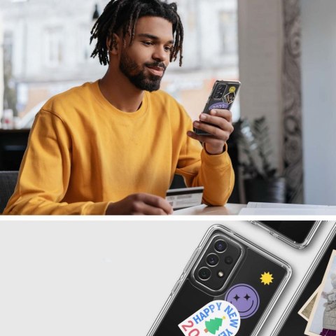 Etui obudowa case Spigen Ultra Hybrid do Samsung Galaxy A53 5G Crystal Clear